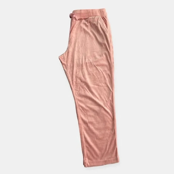 Jane Ashley Women's Plus Size Drawstring Waist Straight Leg Sweatpants - Picture 3 of 5